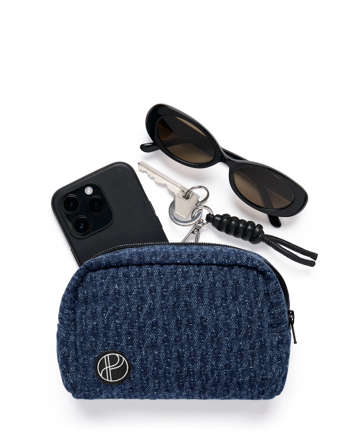 Essentials Pouch - Blue Denim - Image 3