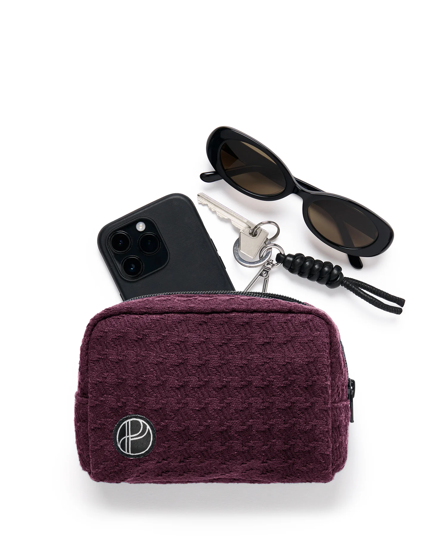 Essentials Pouch - Mulberry Tweed - Image 3