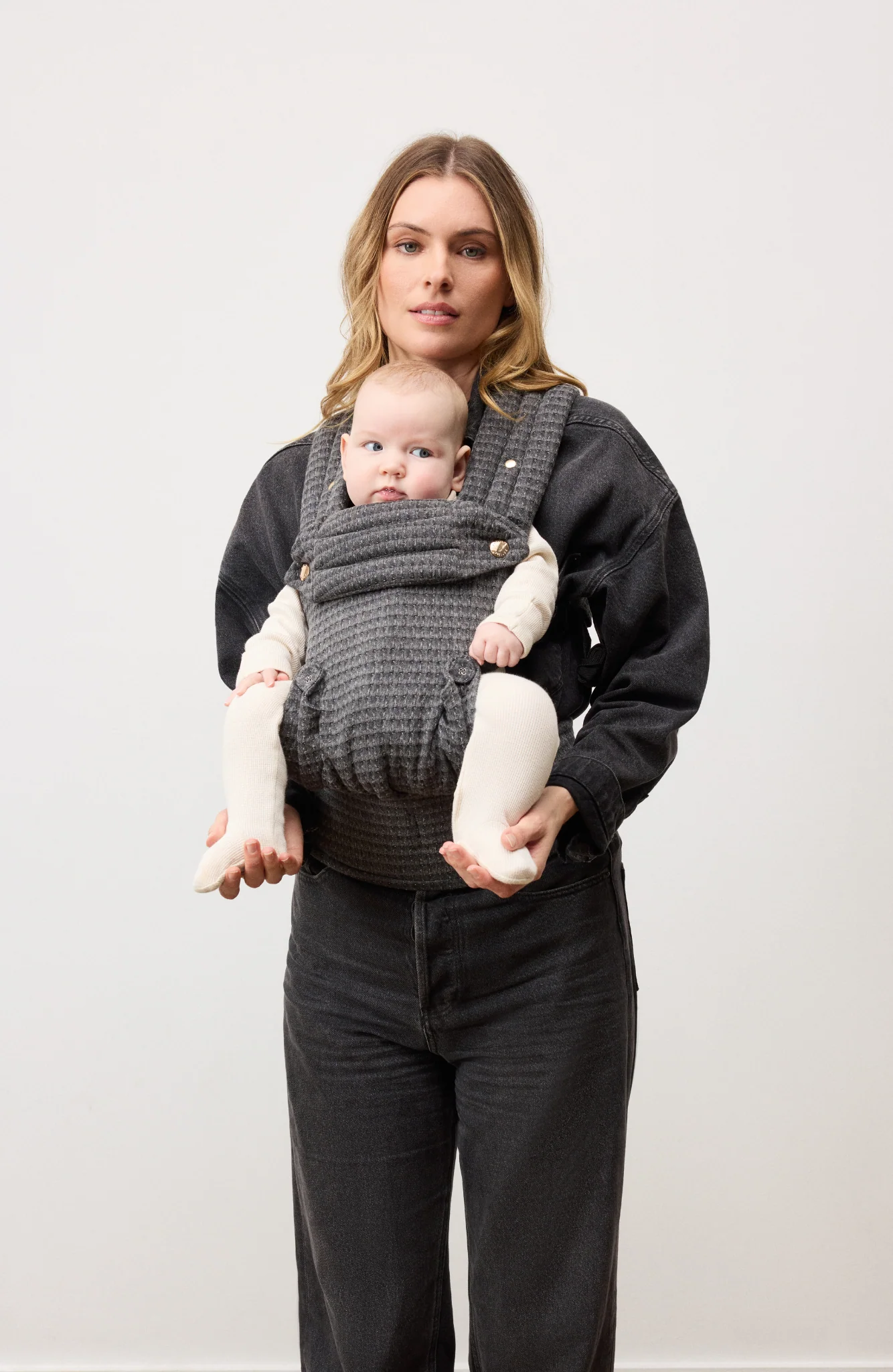 Limitless Baby Carrier - Charcoal Denim - Image 5