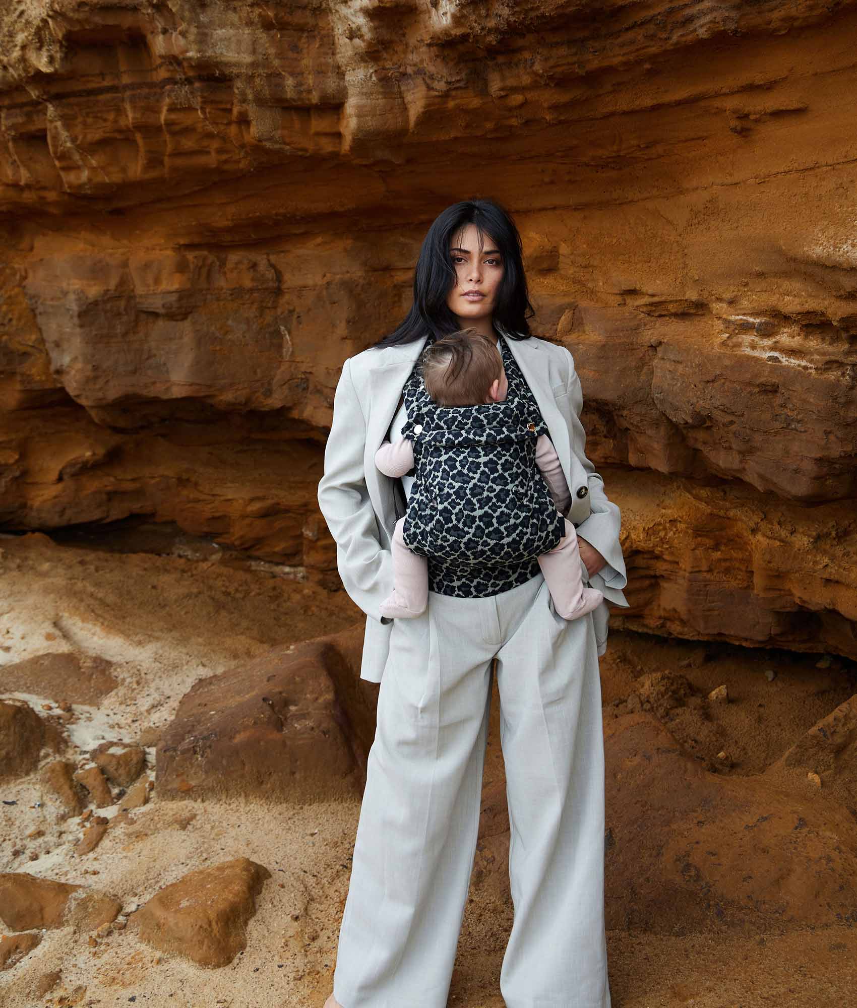 Limitless Baby Carrier - Sage Leopard - Image 3