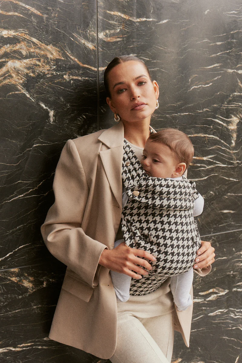 Limitless Baby Carrier - Houndstooth - Image 7