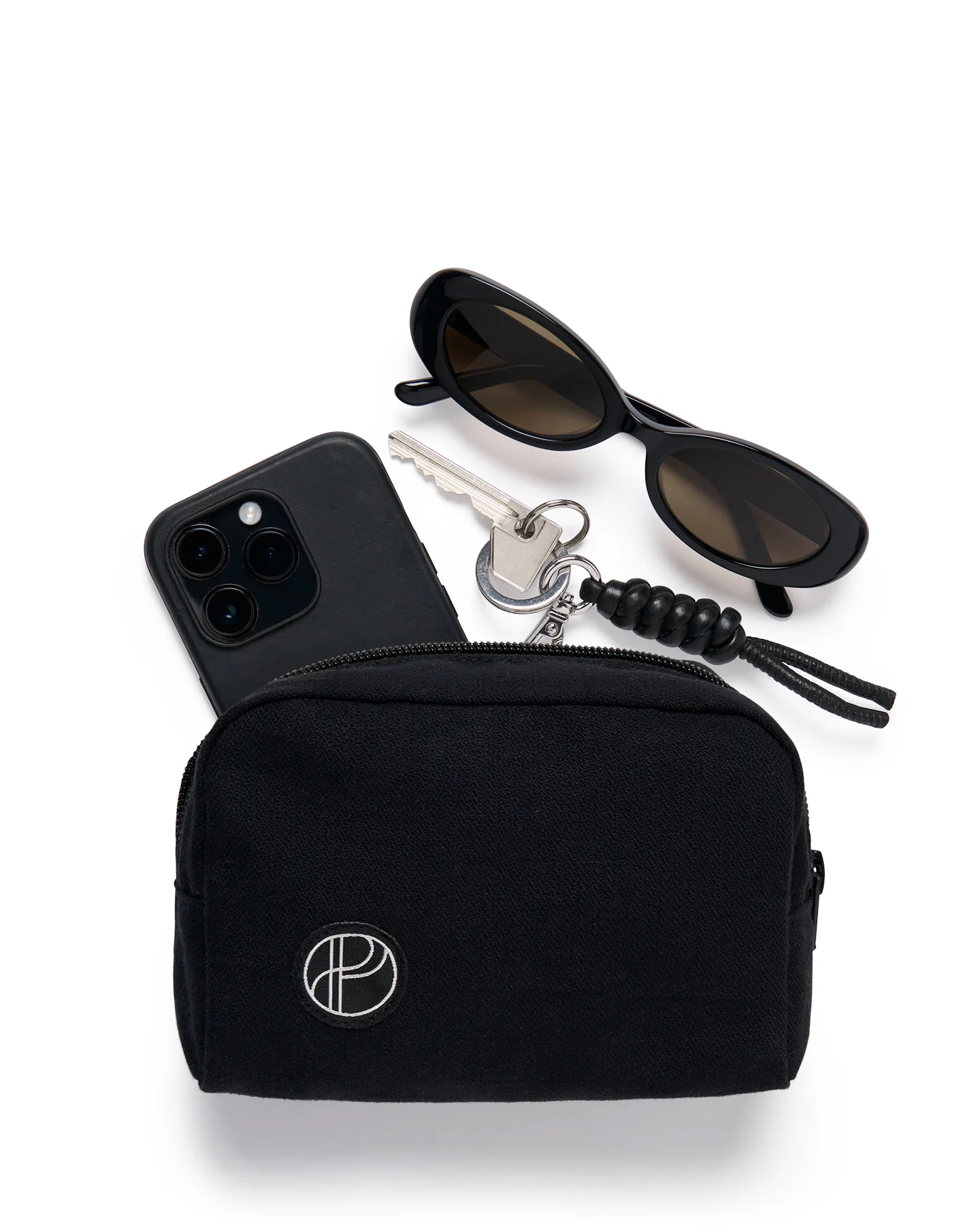 Essentials Pouch - Jet Black - Image 3