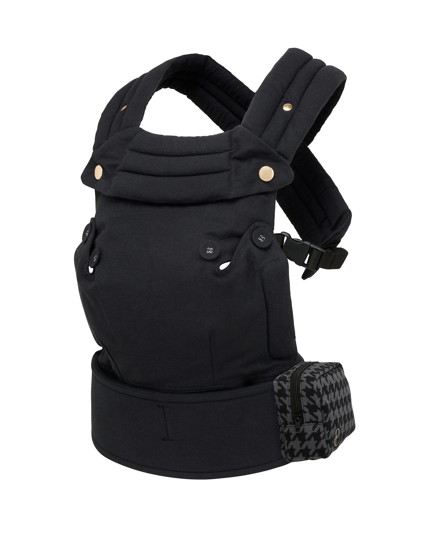 Essentials Pouch - Onyx Houndstooth - Image 4