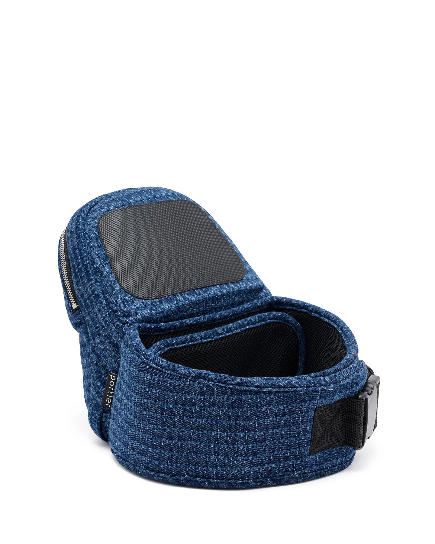 The Brio Belt Toddler Carrier - Blue Denim - Image 5